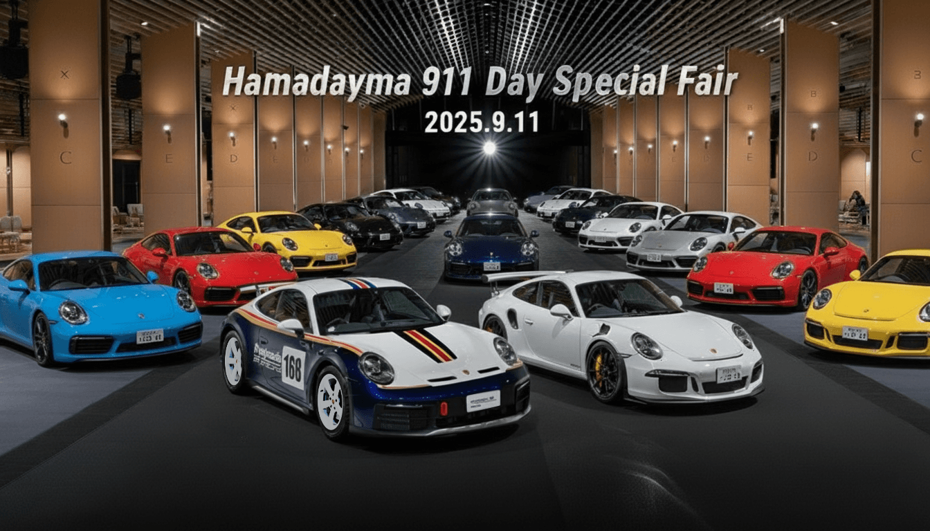 ポルシェセンター浜田山】Hamadayama 911 Day Special Fair | CORNES ポルシェセンター浜田山】Hamadayama 911 Day Special Fair | CORNES